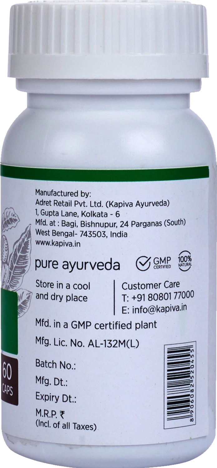 Kapiva Ashwagandha Immunity Booster Capsules Bottle Of 60